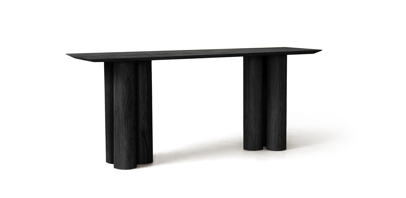 Reed Natural Veneer Dining Table