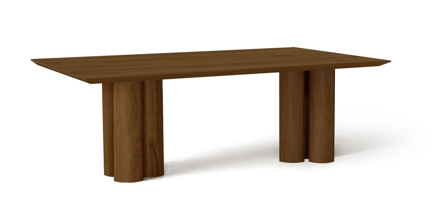 Reed Natural Veneer Dining Table