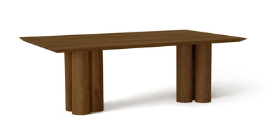 Reed Natural Veneer Dining Table