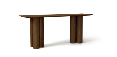 Reed Natural Veneer Dining Table