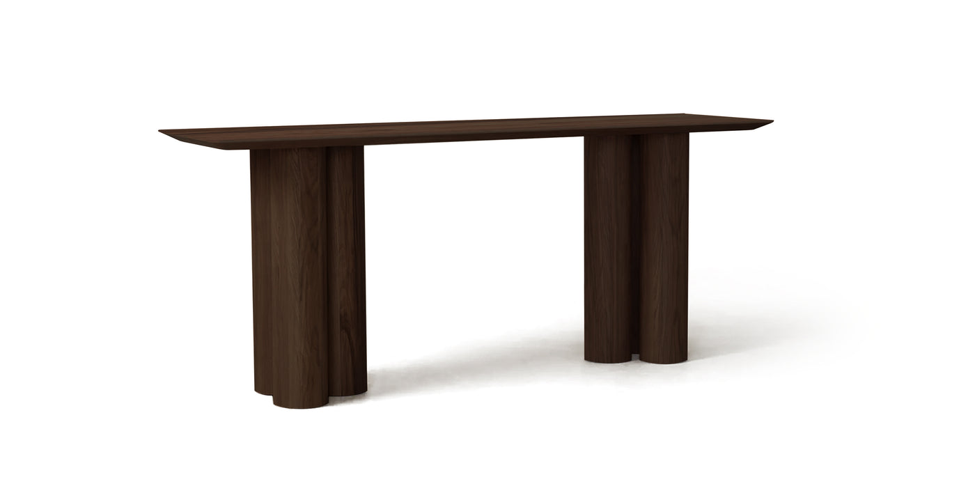 Reed Natural Veneer Dining Table