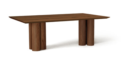 Reed Natural Veneer Dining Table