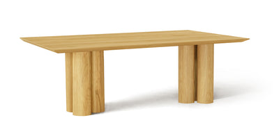 Reed Natural Veneer Dining Table