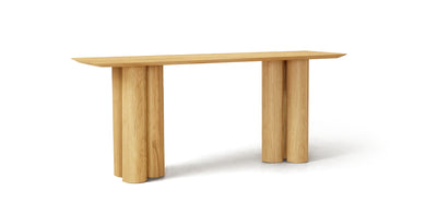 Reed Natural Veneer Dining Table