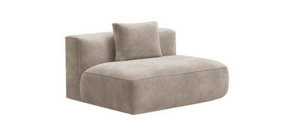 Rond Velvet Armless Chair