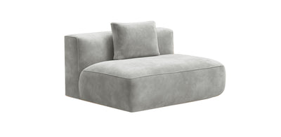 Rond Velvet Armless Chair