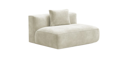 Rond Velvet Armless Chair