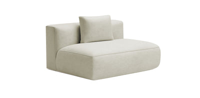 Rond Linen Armless Chair