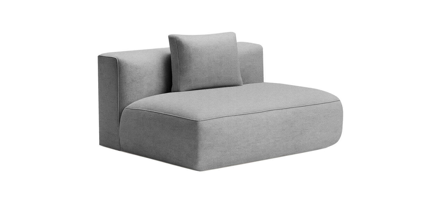 Rond Linen Armless Chair