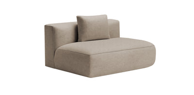 Rond Linen Armless Chair