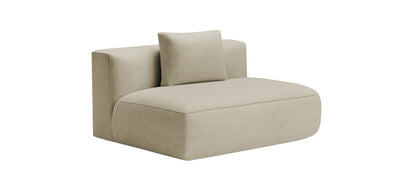 Rond Linen Armless Chair
