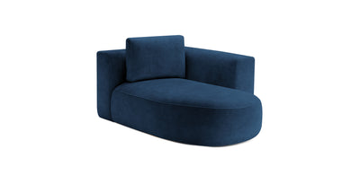 Rond Velvet Chaise Lounge
