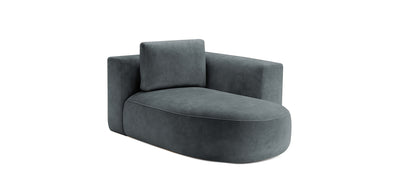Rond Velvet Chaise Lounge