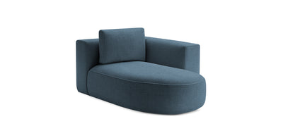 Rond Linen Chaise Lounge