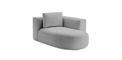 Rond Linen Chaise Lounge