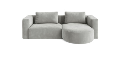 Rond 230 Velvet L-Shape Sofa