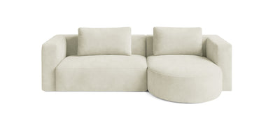 Rond 265 Velvet L-Shape Sofa