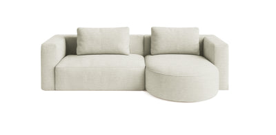 Rond 265 Linen L-Shape Sofa
