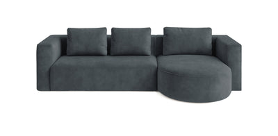 Rond 295 Velvet L-Shape Sofa