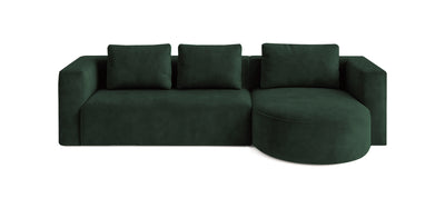 Rond 295 Velvet L-Shape Sofa
