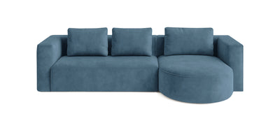 Rond 295 Velvet L-Shape Sofa