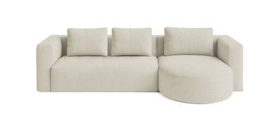 Rond 295 Linen L-Shape Sofa