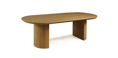 Rondin Natural Veneer Dining Table