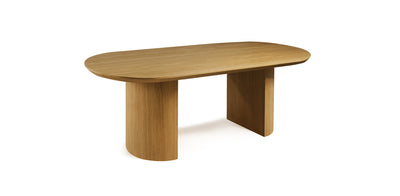 Rondin Natural Veneer Dining Table