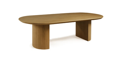 Rondin Natural Veneer Dining Table
