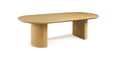 Rondin Natural Veneer Dining Table