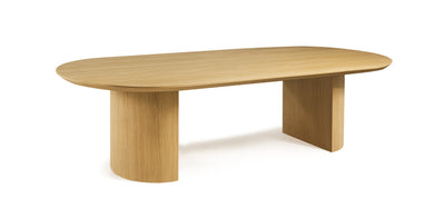 Rondin Natural Veneer Dining Table