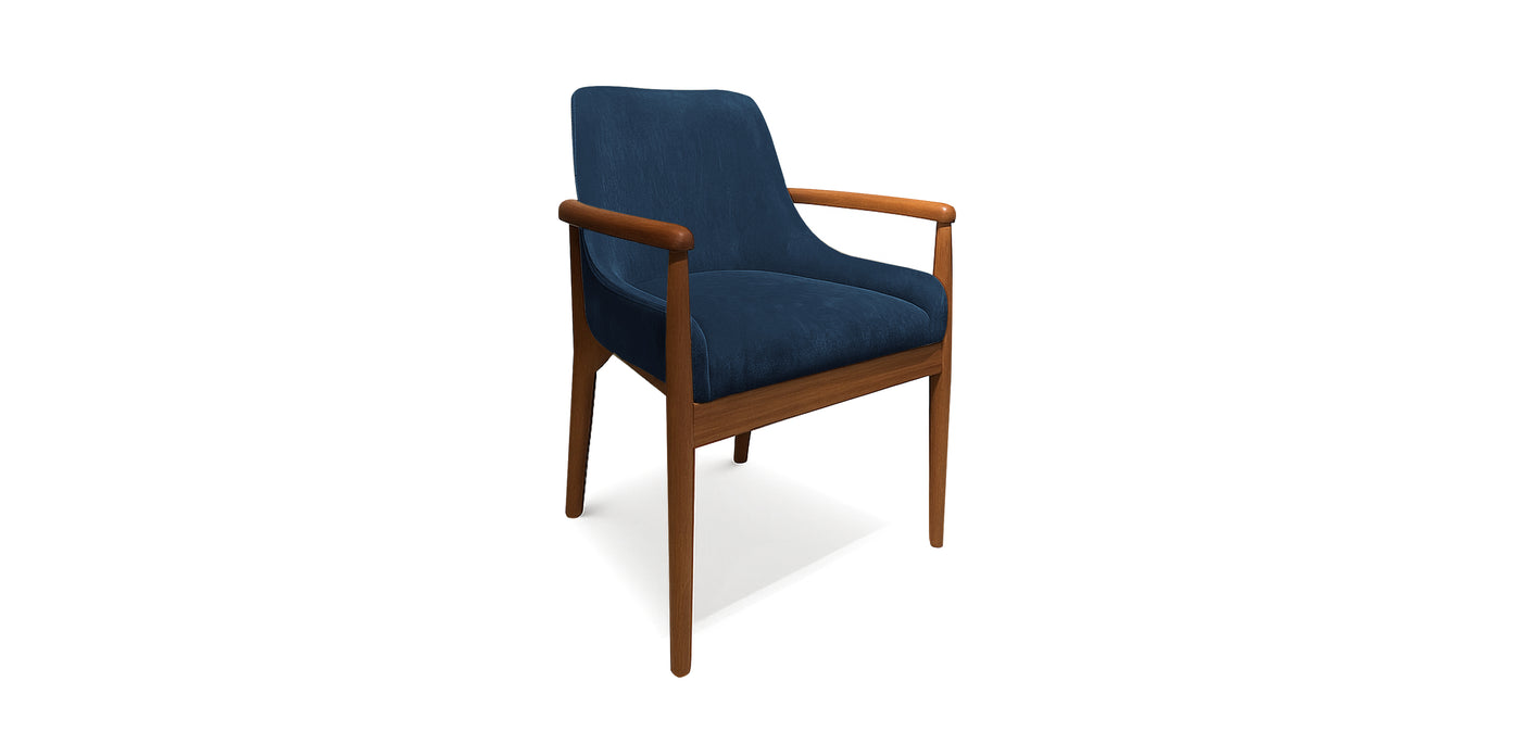 Ronin Velvet Dining Chair