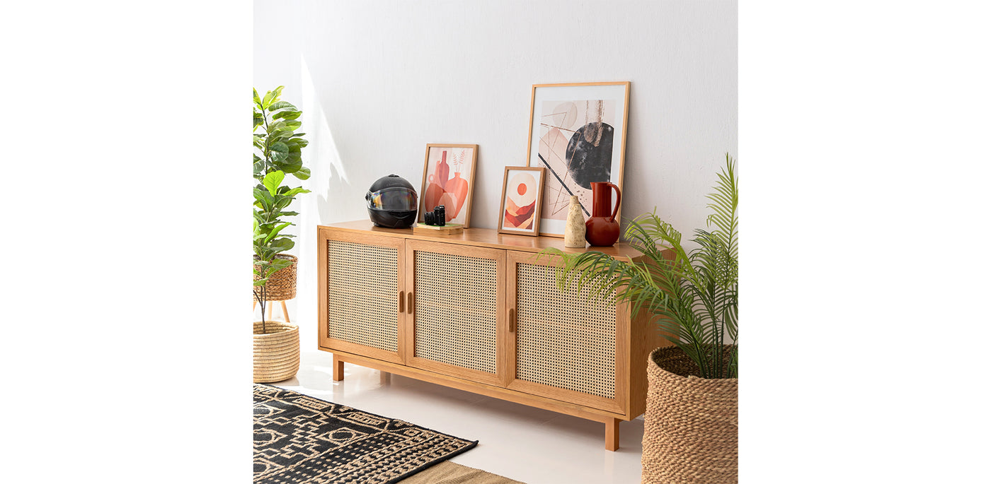 Flores Rattan Sideboard