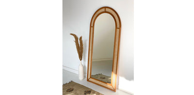 Rattan Mirror 