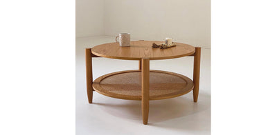 Rattan Round Coffee Table 