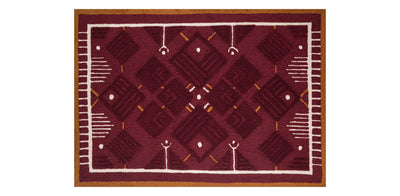 Samboksa Maroon Rug