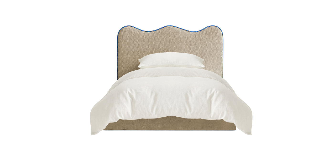 Shores Linen Kids Bed