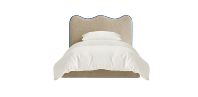 Shores Linen Kids Bed