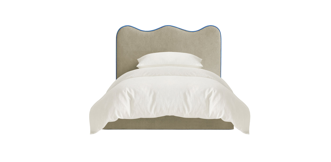 Shores Linen Kids Bed
