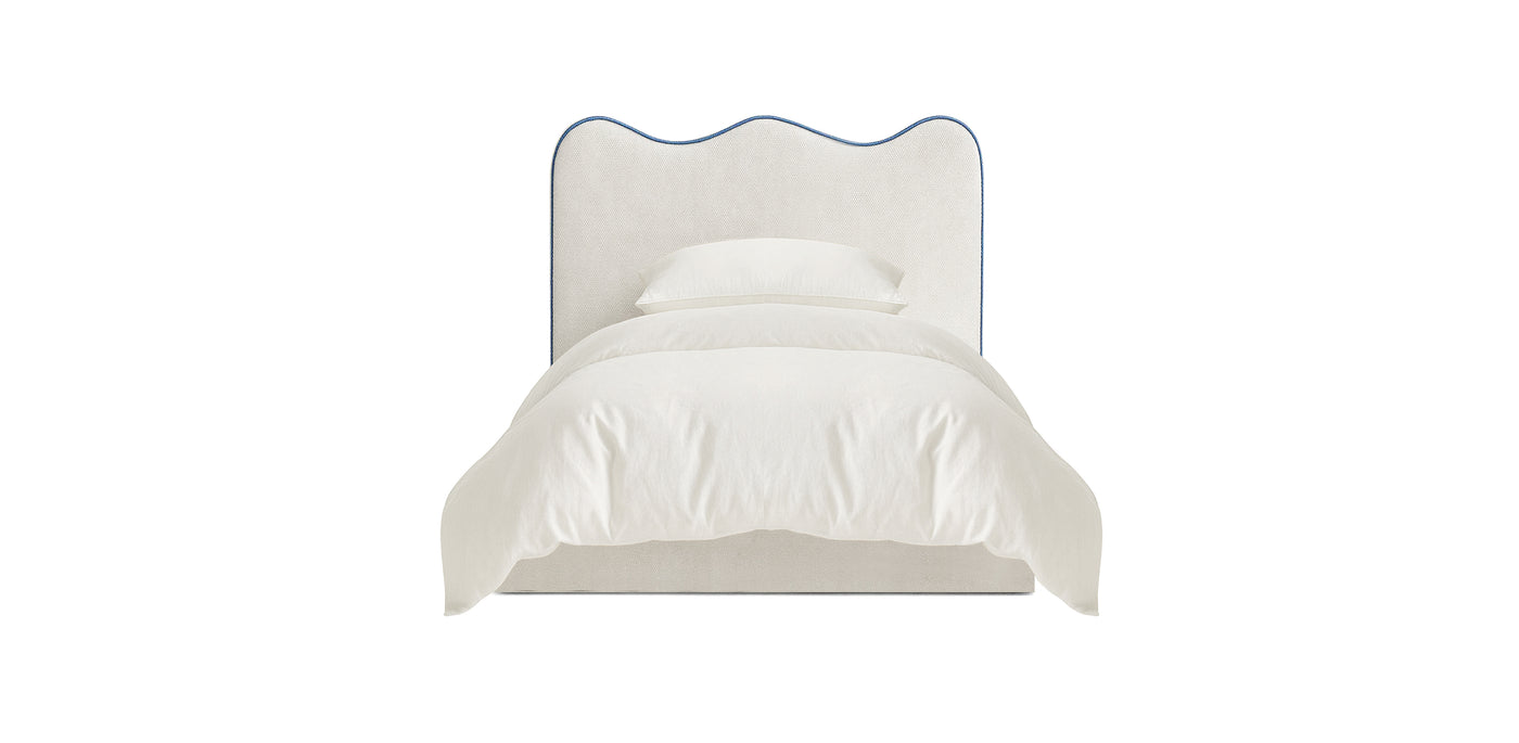 Shores Linen Kids Bed