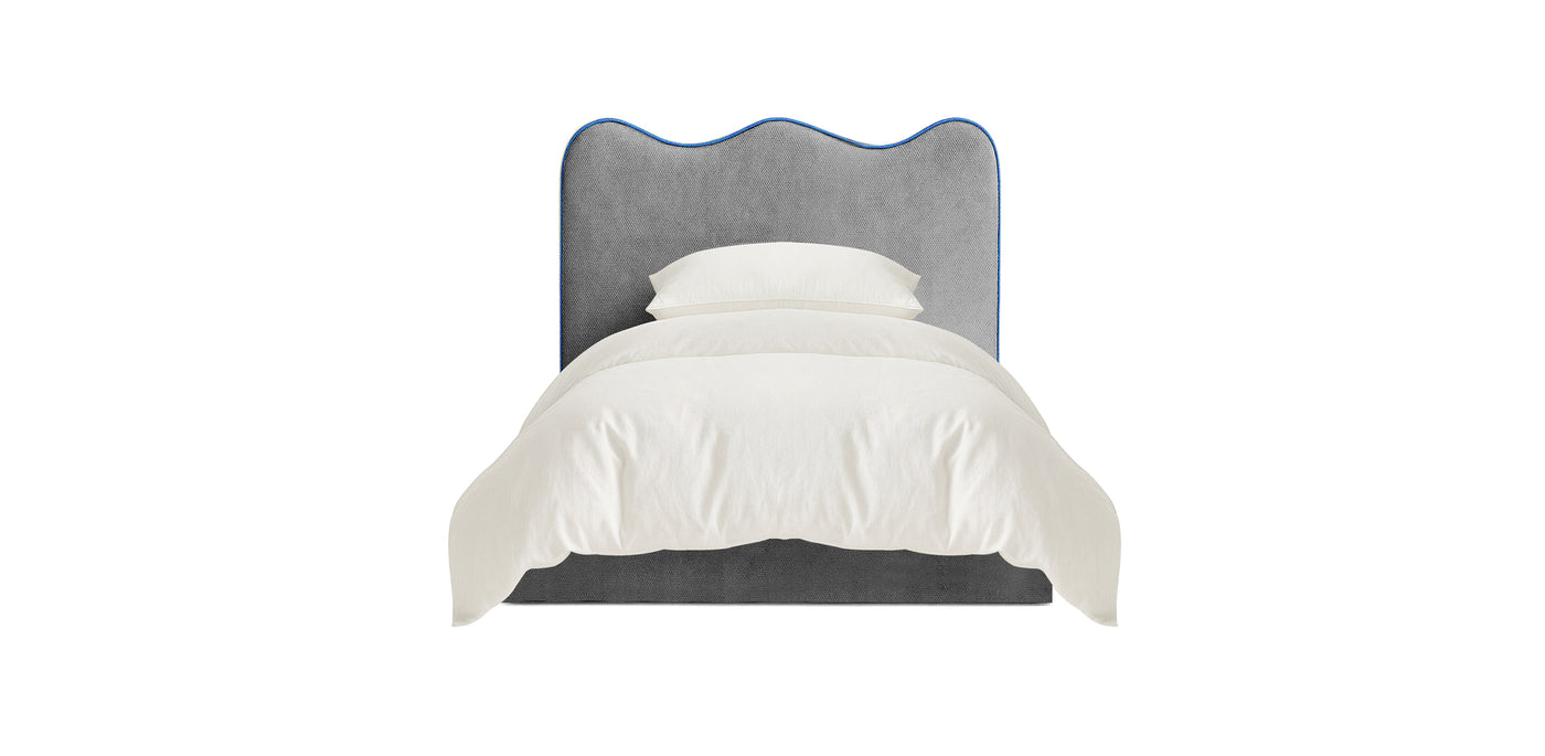 Shores Linen Kids Bed