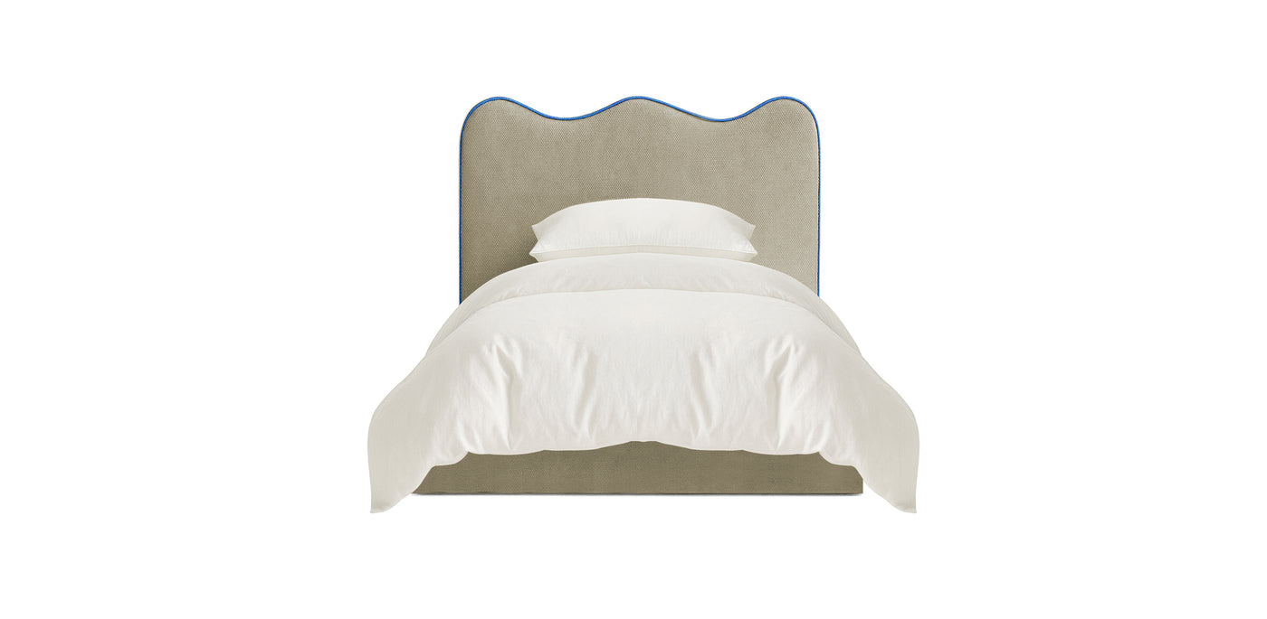 Shores Linen Kids Bed
