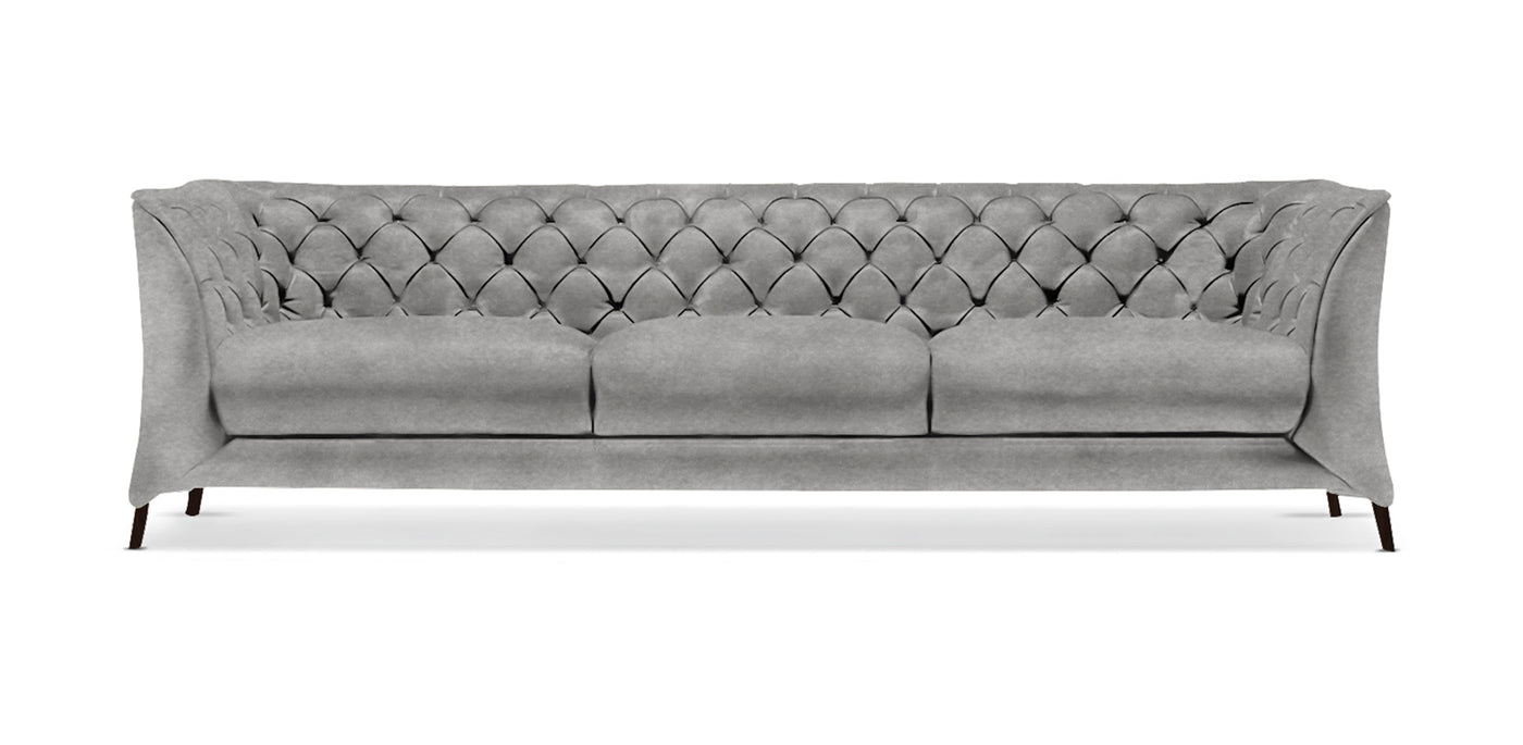 Sicily Velvet 3 Seater Sofa