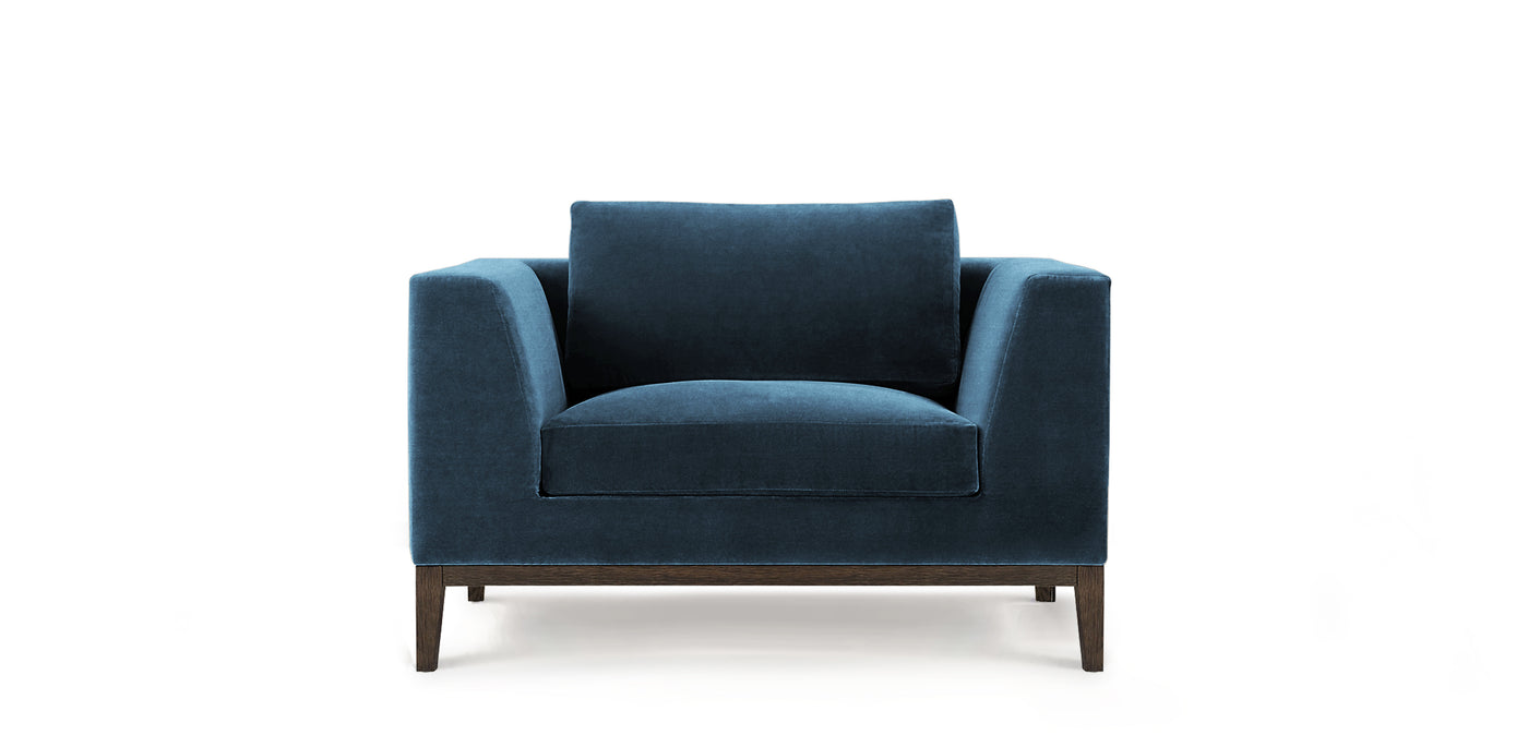 Skyline Velvet Armchair