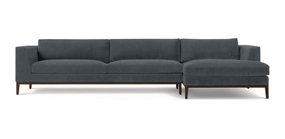 Skyline Velvet L-shape Sofa