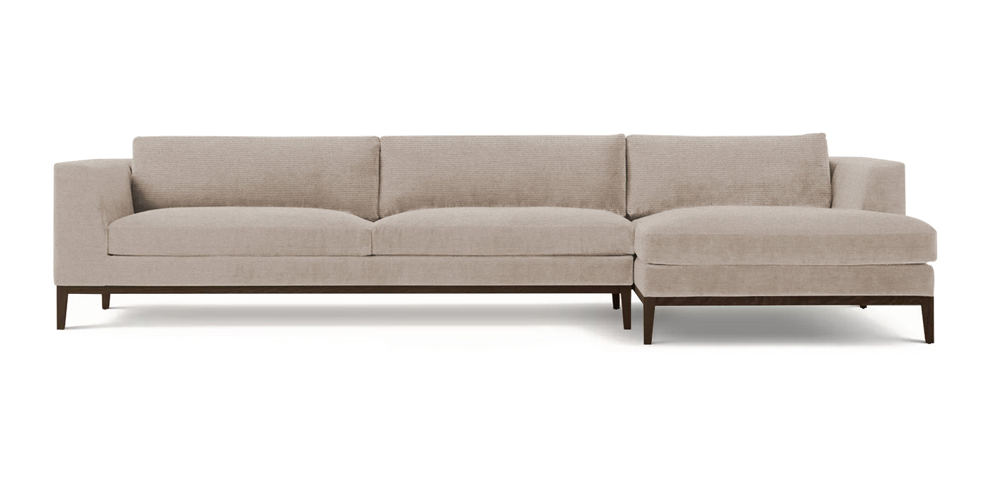 Skyline Linen L-shape Sofa