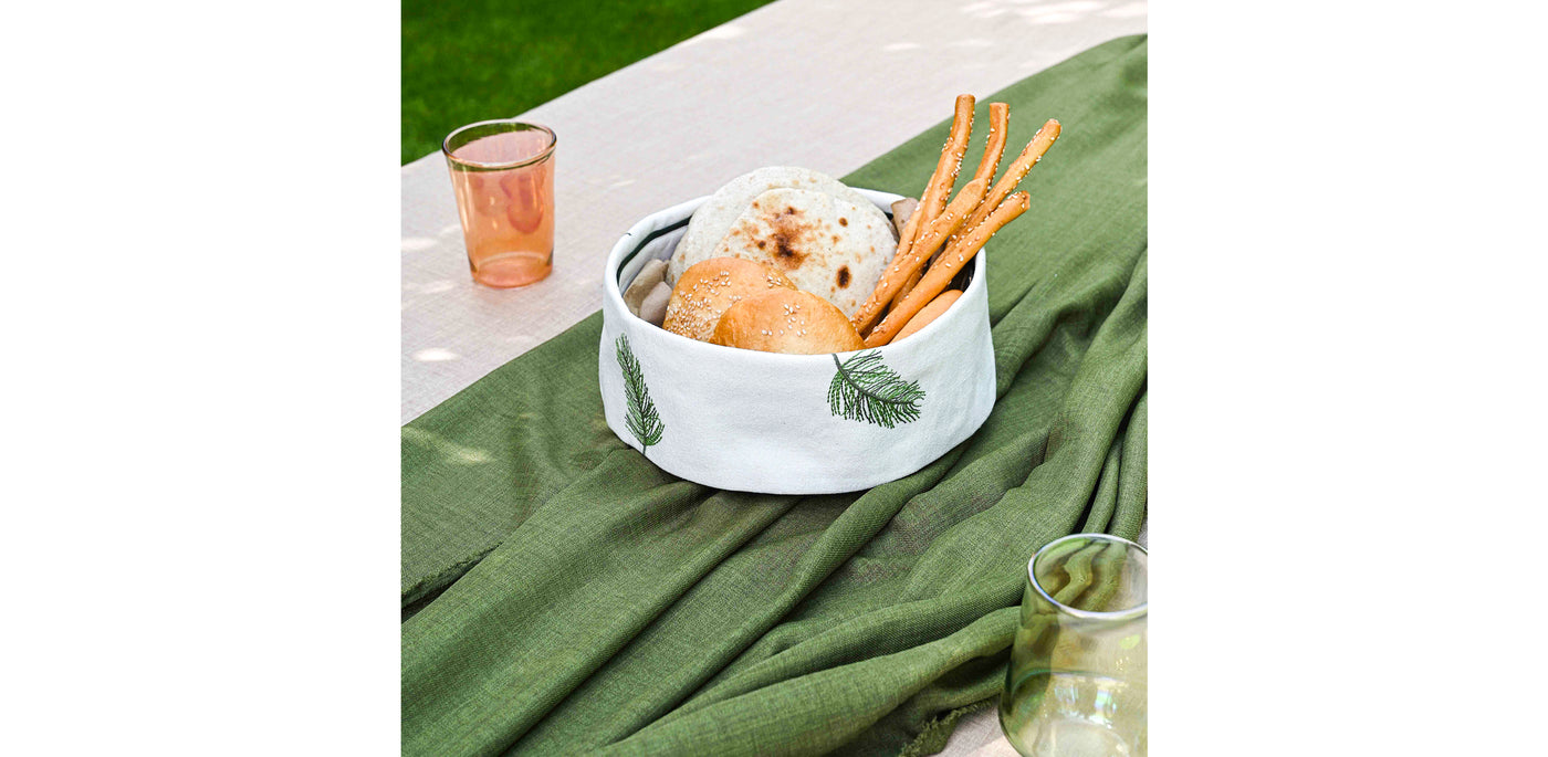 Spring Leaf Breadbasket