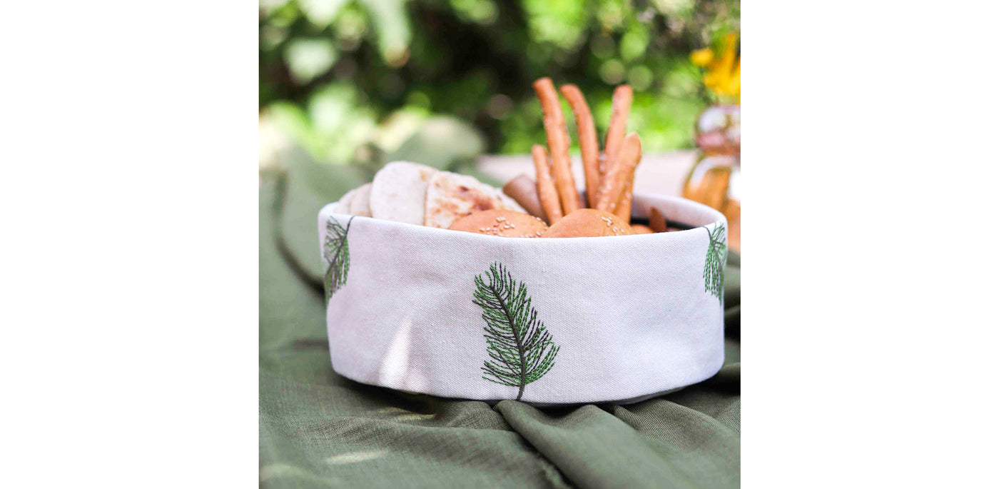 Spring Leaf Breadbasket