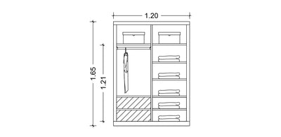 Stash Lacquered Wardrobe