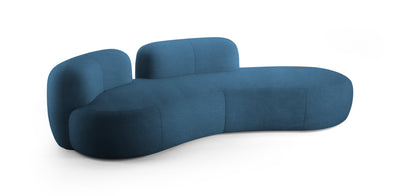 T-Island Velvet 3 Seater Sofa